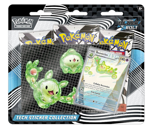 Pokemon TCG Scarlet & Violet 10.5 Black Bolt Tech Sticker Blister