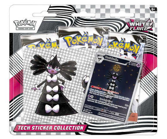 Pokemon TCG Scarlet & Violet 10.5 White Flare Tech Sticker Blister